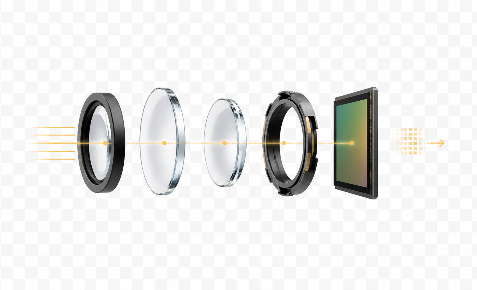 Phone camera optics